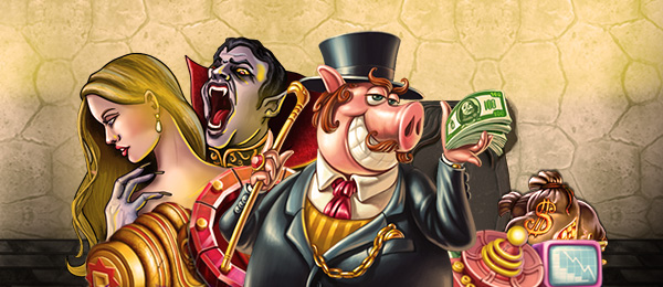 Guts Piggy Riches, Attraction and Blood Suckers promotion