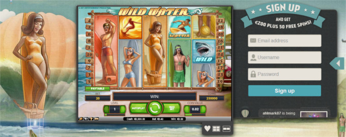 Thrills Wild Water Free Spins June 27, 2014