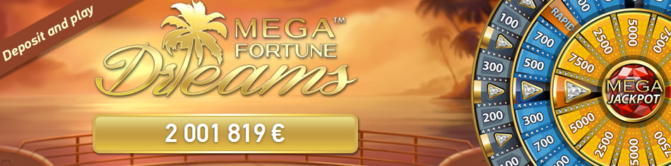 mega fortune dreams jackpot