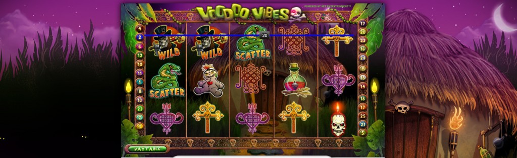 Voodoo Vibes slot by NetEnt